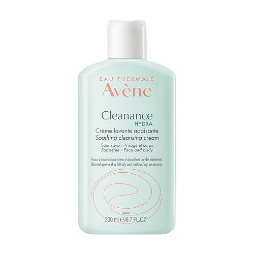 Крем для умывания AVENE Очищающий смягчающий крем для проблемной кожи Cleanance Hydra Soothing Cleansing Cream
