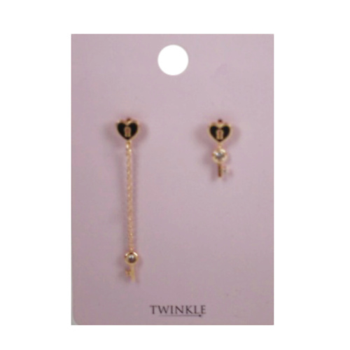 

TWINKLE Серьги Key+Lock, Серьги Key+Lock