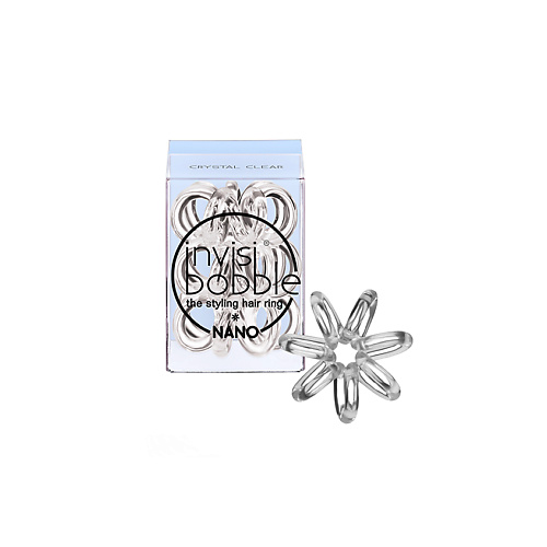 INVISIBOBBLE Резинка для волос invisibobble NANO Crystal Clear invisibobble резинка браслет для волос invisibobble power crystal clear