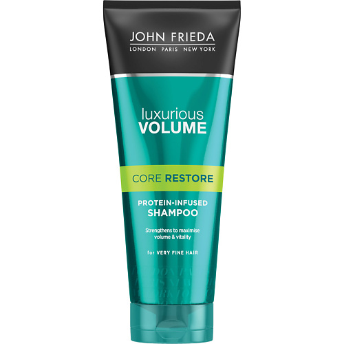 JOHN FRIEDA Шампунь для волос с протеином Luxurious Volume CORE RESTORE спрей уход для волос воздушный объем otium volume