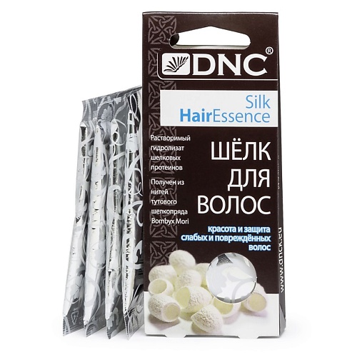 DNC Гель-сыворотка для волос Шёлк Silk Hair Essence потолочный карниз двухрядный цезарь прованс 300 см графитовый шёлк