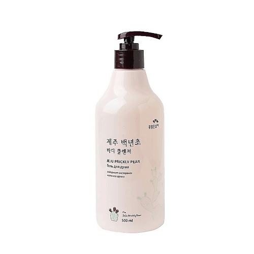 Средства для ванной и душа FLOR DE MAN Гель для душа увлажняющий Jeju Prickly Pear Body Cleanser