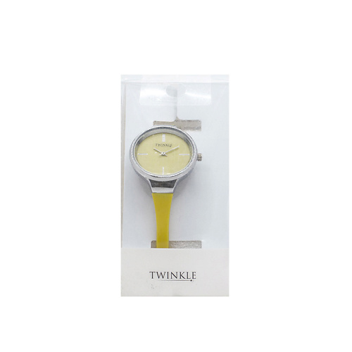 Часы TWINKLE Наручные часы с японским механизмом, модель: Modern Yellow цена и фото