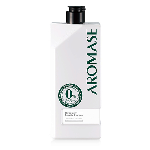 AROMASE Шампунь травяной для ежедневного применения для всех типов волос с эфирным маслом Herbal Daily