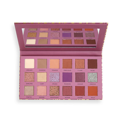 Палетка REVOLUTION PRO Палетка теней NEW NEUTRALS Romance Palette палетка теней revolution pro revelation regeneration palette