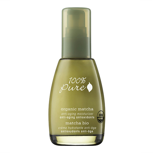 

100% PURE Крем для лица органический омолаживающий Organic Matcha Anti-Aging Antioxidants, Крем для лица органический омолаживающий Organic Matcha Anti-Aging Antioxidants