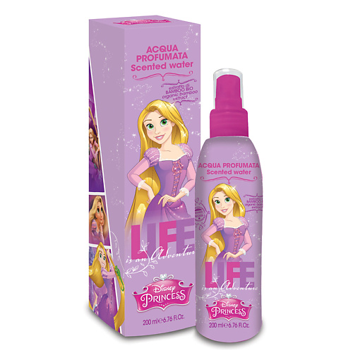 

DISNEY PRINCESS Ароматизированная вода детская Рапунцель, Ароматизированная вода детская Рапунцель