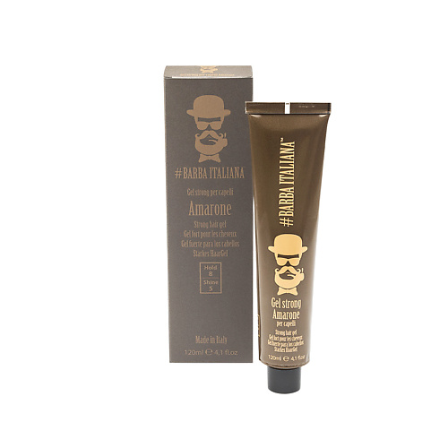 Гель для укладки волос BARBA ITALIANA Гель для укладки волос сильной фиксации Amarone