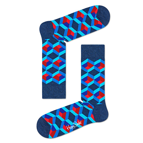 HAPPY SOCKS Носки Optic Square 6300 линза spy optic omen жёлтая