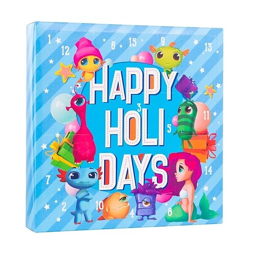 MORIKI DORIKI Набор Адвент-календарь HAPPY HOLIDAYS soda адвент календарь book of magic whatsnot
