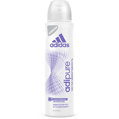 ADIDAS Дезодорант-спрей Adipure 24 часа adidas дезодорант спрей get ready for her