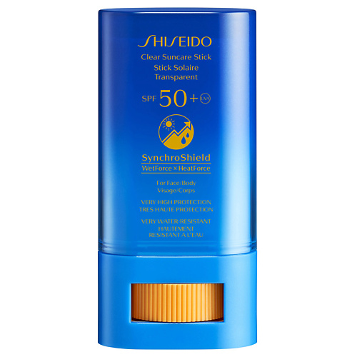 SHISEIDO Прозрачный солнцезащитный стик SPF50+ shiseido корректор стик