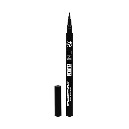 W7 Подводка для глаз Extra Fine Eyeliner подводка для глаз the saem eco soul powerproof super slim eyeliner bk01