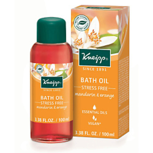 KNEIPP Масло для ванн Прощай стресс с мандарином и апельсином Bath Oil