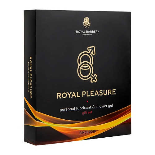 Набор средств для ванной и душа ROYAL BARBER Набор для мужчин ROYAL PLEASURE by ROYAL BARBER уход за кожей для мужчин royal barber подарочный набор royal barber в ящике