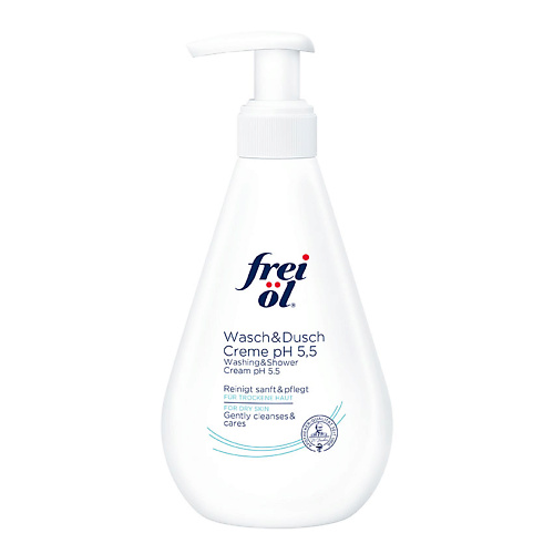 Крем для тела FREI OL Крем для душа Washing&Shower Cream pH 5.5 крем для умывания frei ol крем для очищения кожи лица face cleansing cream ph 5 5