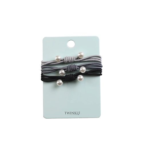 TWINKLE Набор резинок для волос Pearl 75₽