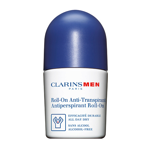 CLARINS Шариковый дезодорант-антиперспирант для мужчин Anti-Transpirant Roll-On drycontrol roll on антиперспирант при повышенной потливости extra forte 50
