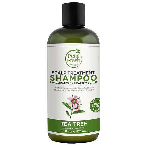 Шампунь для волос PETAL FRESH Шампунь для волос с экстрактом чайного дерева шампунь для волос petal fresh шампунь очищающий кожу головы