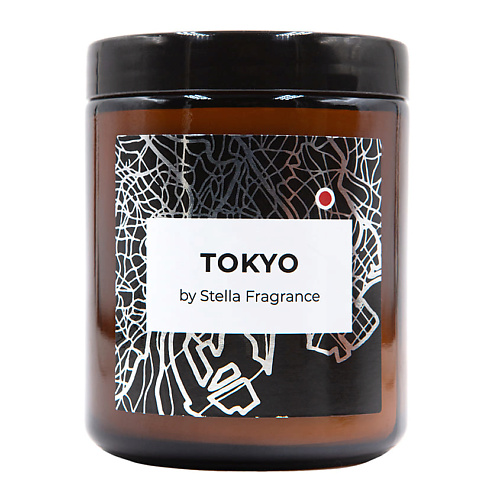 Свеча ароматическая STELLA FRAGRANCE Свеча ароматическая TOKYO свеча ароматическая stella fragrance paris 250 г