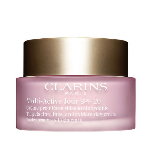 CLARINS Дневной крем для любого типа кожи SPF 20 Multi-Active clarins дневной регенерирующий лосьон spf 15 multi regenerante