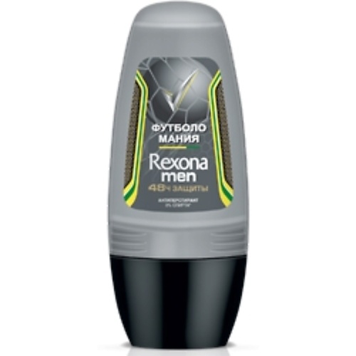 REXONA Роликовый антиперспирант Футболомания антиперспирант карандаш rexona men motionsense футболомания 50 мл