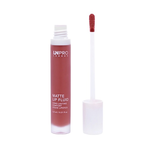 LN PRO Жидкая матовая помада Matte Lip Fluid жидкая матовая помада флюид для губ artdeco mat passion lip fluid тон 55 nudist