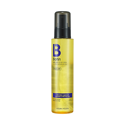 фото Holika holika спрей для волос biotin damagecare oil mist