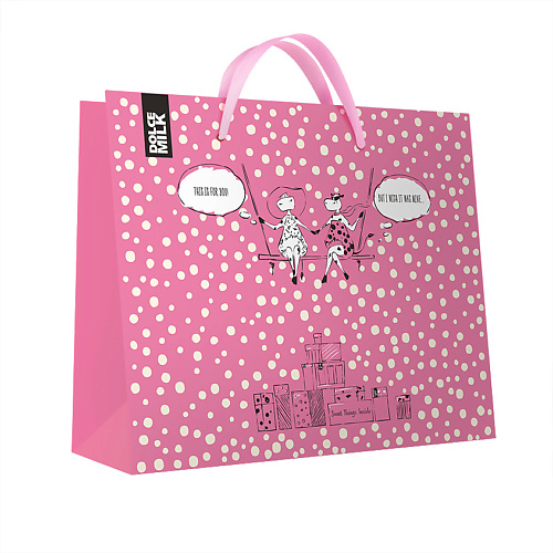 DOLCE MILK Подарочный пакет розовый CLOR20075 - фото 1