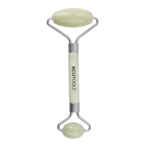 Массажер для лица ECOTOOLS Нефритовый роллер для лица EcoTools Jade Roller natural jade roller facial massager real stone face massager guasha massage board set guasha tool jade roller gouache scraper