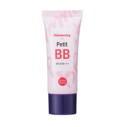 BB крем для лица HOLIKA HOLIKA ББ-крем для лица, придающий сияние Petit BB Shimmering SPF 45 holika holika тональный bb крем с маслом чайного дерева 30 мл holika holika petit bb