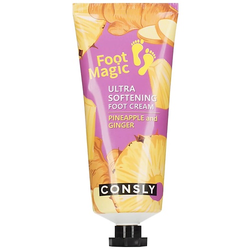 CONSLY Крем для ног ультрасмягчающий skinphoria отшелушивающий крем скраб для душа fresh mango shower cream 300