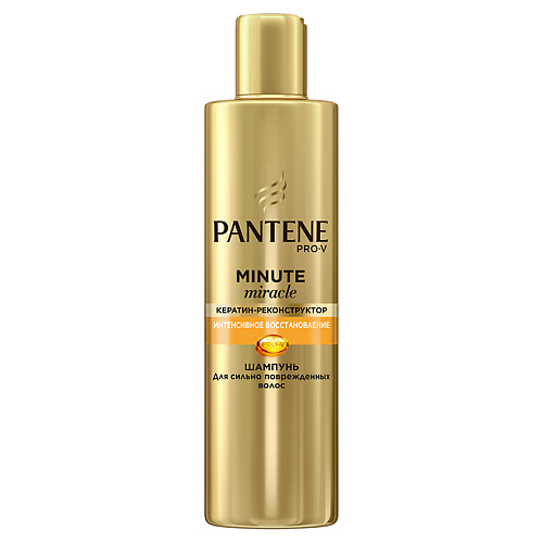 Шампуни PANTENE Шампунь Minute Miracle Интенсивное восстановление