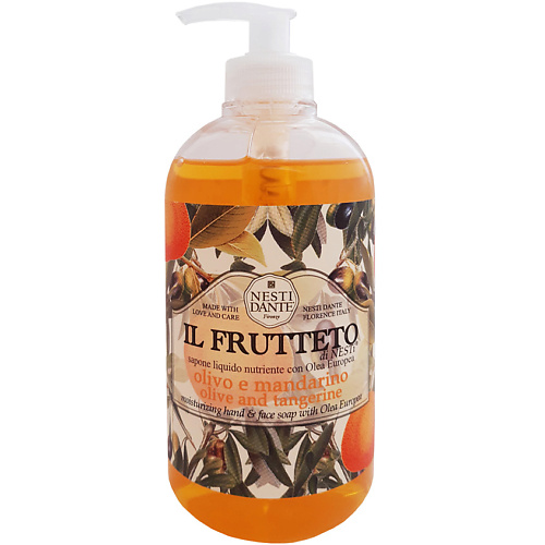 NESTI DANTE Жидкое мыло Il Frutteto Olive & Tangerine nesti dante мыло жидкое термальные источники 500 мл