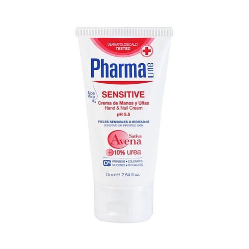 

HERBAL Крем для рук и ногтей для чувствительной кожи Pharma Line Sensitive Hand & Nail Cream, Крем для рук и ногтей для чувствительной кожи Pharma Line Sensitive Hand & Nail Cream
