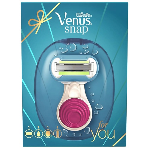 GILLETTE Набор VENUS Snap gillette одноразовая женская бритва с 2 лезвиями simply venus