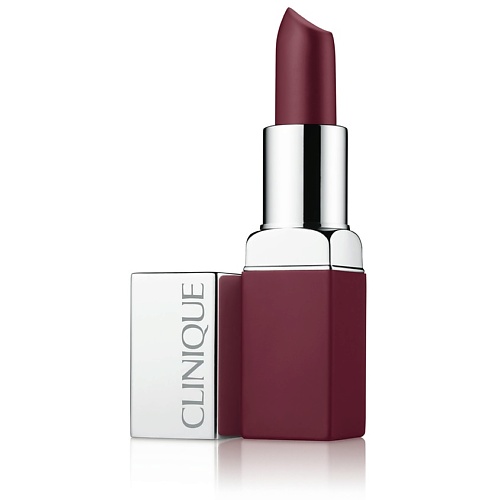 Помада CLINIQUE Матовая помада для губ: интенсивный цвет и уход Clinique Pop Matte