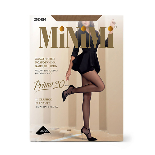 Колготки MINIMI  20 ден PRIMA (шортики) Caramello