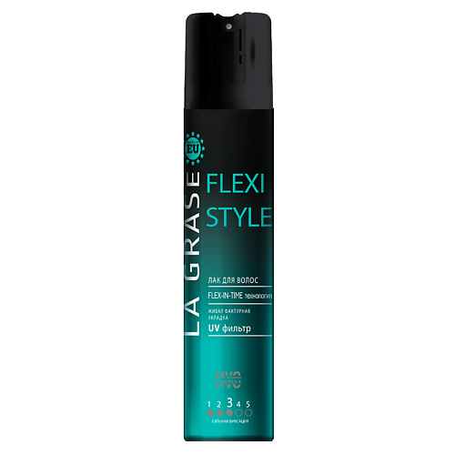 цена Лак для укладки волос LA GRASE Лак для волос Flexi Style