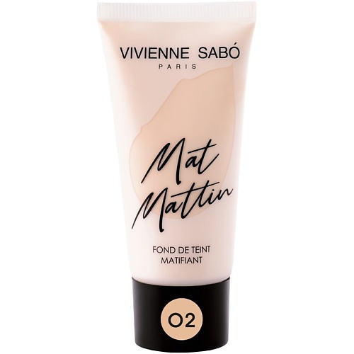 VIVIENNE SABO Матирующий тональный крем Mat Mattin