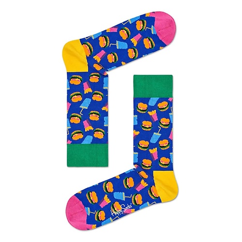 Носки HAPPY SOCKS Носки Hamburger 6000 носки happy socks