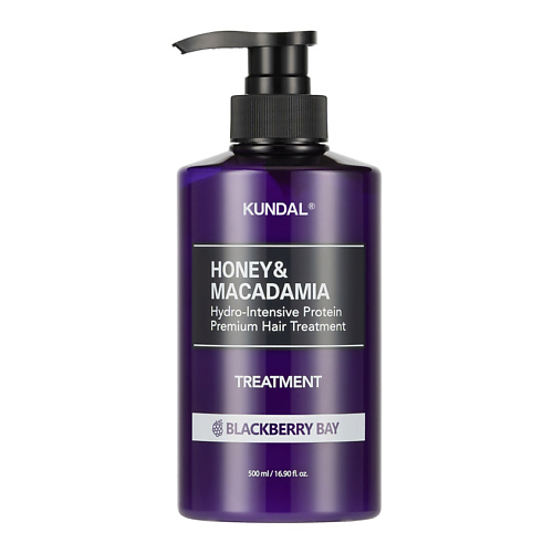 KUNDAL Кондиционер для волос Ежевичный залив Honey & Macadamia Treatment