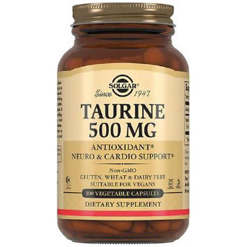 Витамины, антиоксиданты, минералы SOLGAR Таурин 685 мг