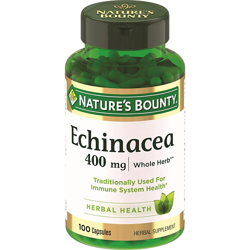 NATURE'S BOUNTY Эхинацея натуральная 400 мг