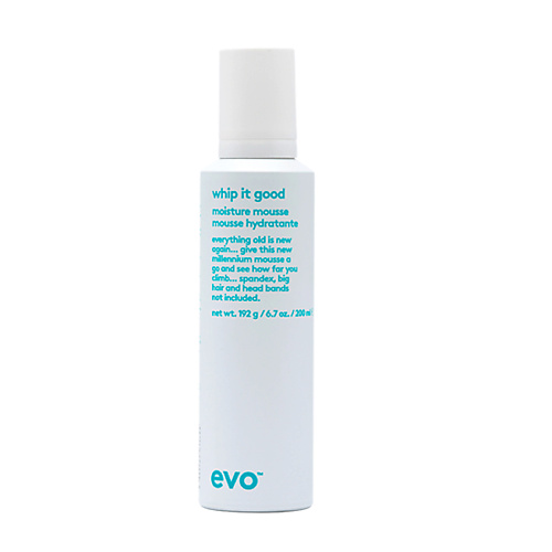 EVO [взбитый] мусс для увлажнения и легкой фиксации волос whip it good moisture mousse мусс для объема волос легкой фиксации style