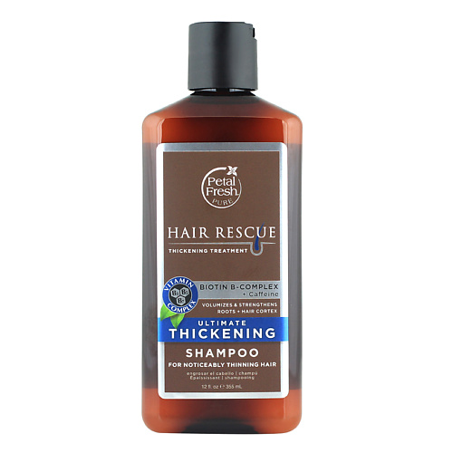 PETAL FRESH Шампунь для тонких и поврежденных волос HAIR RESCUE шампунь nook wonderful rescue 1 л