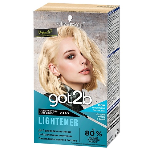 цена Краска для волос GOT2B Краска-осветлитель для волос