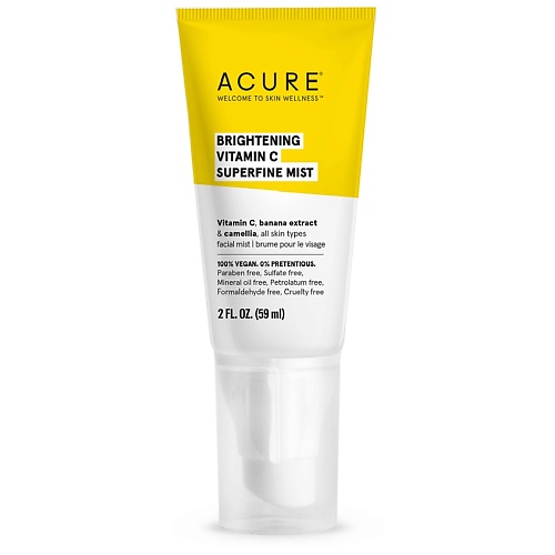 Тоник для лица ACURE Мист для лица с витамином С Brightening acure brightening glow lotion 236 ml