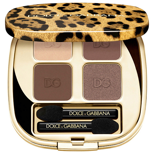 Тени DOLCE&GABBANA  для век в четырех насыщенных оттенках FELINEYES