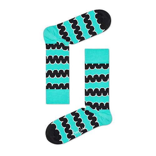 Носки HAPPY SOCKS Носки Squiggly 7000 аккумулятор для ноутбука cro 60wh f3ygt для dell latitude 7000 7280 7290 13 7000 7380 7390 p29s002 14 7000 7480 7490 p73g002